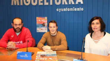 imagen de Pedro Rodríguez, Diego Rodríguez y Yolanda Naharro, abril 2018