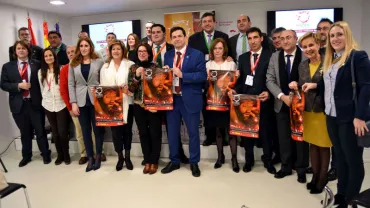 imagen presentación de la Ruta Pasión de Calatrava 2017 en Fitur
