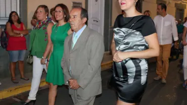 Imagen corporacion en la procesion de la Virgen de la Salud