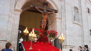 imagen procesión del Santísimo Cristo de la Misericordia del año 2019 de Miguelturra
