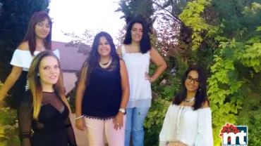 imagen de las futuras Reina y Damas de las Ferias y Fiestas 2015 de Miguelturra