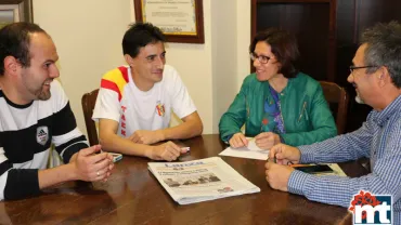 imagen de la reunión del Ayuntamiento con nuevos emprendedores, octubre 2015