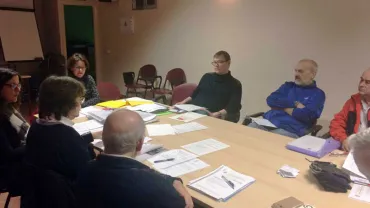 imagen de la reunión del Consejo Municipal de Cooperación y Solidaridad, noviembre 2016