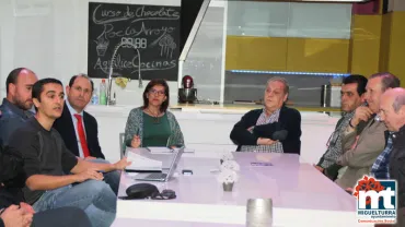 imagen reunión con el tejido empresarial del Polígono de la Estrella de Miguelturra, abril de 2016