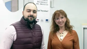 imagen de María José García Cervigón y Francisco Javier Ruano, febrero 2020