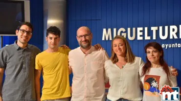 imagen de la rueda de prensa presentación LorkiCuento, septiembre 2019