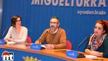 imagen rueda de prensa en el Salón de Plenos, enero de 2016