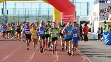 imagen salida de la Media Maratón Rural Villa Miguelturra 2015