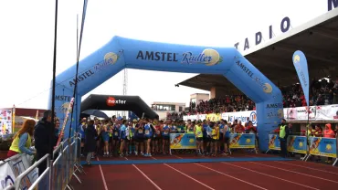 imagen salida Media Maratón Rural Miguelturra, fuente imagen Circuito Carreras Populares de Ciudad Real