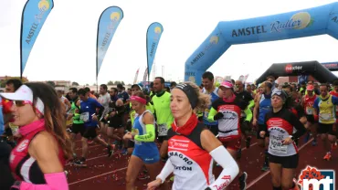 imagen de la salida de la Media Maratón Rural de Miguelturra 2018