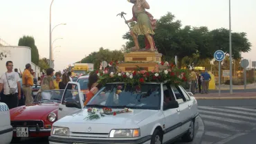 imagen de archivo de la procesion de San Cristobal