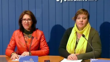 imagen de Victoria Sobrino y Luz María Sánchez, enero 2017