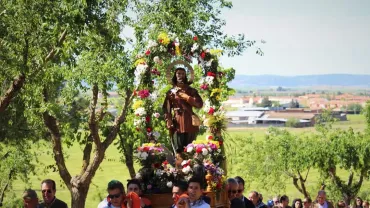 imagen de San Isidro y subida a la ermita, mayo 2018, fuente imagen Rosa María Matas Martínez