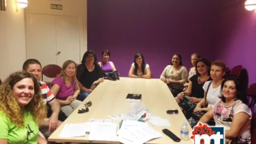 Imagen del taller sobre adolescencia, mayo 2015