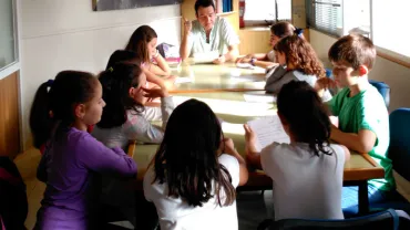 imagen del taller de lectura en inglés para niños y niñas, octubre 2015