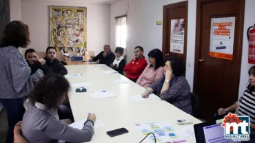 imagen del taller impartido a trabajadores y trabajadoras del consistorio, noviembre 2017