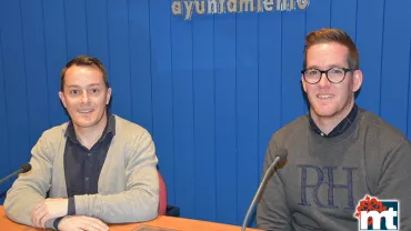 imagen de Diego Rodríguez y Raúl Domínguez, de izquierda a derecha, marzo 2020