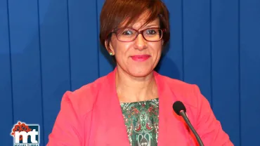 imagen de Victoria Sobrino, alcaldesa de Miguelturra, marzo de 2019