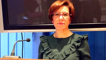 imagen de Victoria Sobrino durante las declaraciones sobre el 5 colegio en Miguelturra, diciembre 2017