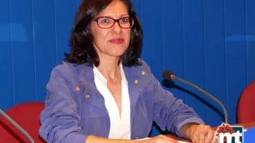 imagen de la alcaldesa de Miguelturra, Victoria Sobrino, 25 enero 2016