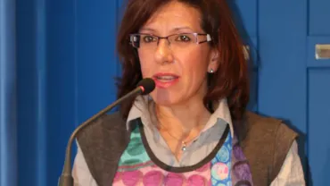 imagen de Victoria Sobrino, alcaldesa de Miguelturra, febrero de 2016
