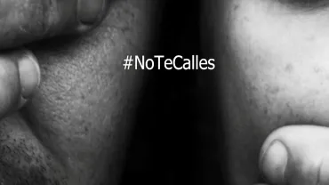 imagen del cartel contra la violencia de género, 24 noviembre 2017