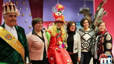 imagen de la visita institucional de Teresa Olmedo a Miguelturra, junto a las autoridades locales