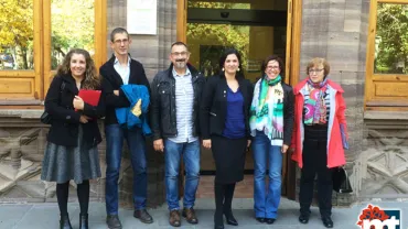 imagen de la vista institucional al Ayuntamiento de Puertollano, noviembre 2015