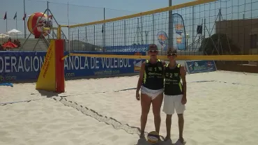 ImagenÁlex Fernández y Josema Sánchez en el Campeonato de España sub-19