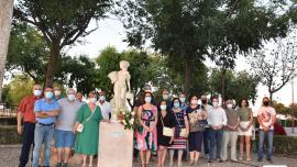 imagen autoridades y vecinos Barrio de Oriente, julio de 2021