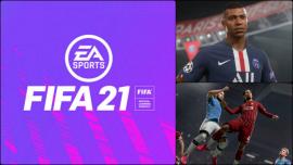 imagen alusiva al juego de Playstation Fifa21