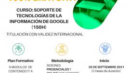 imagen del cartel de informática Google, septiembre de 2021