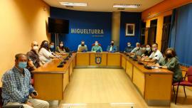 imagen de las personas presentes en la reunión, 29 septiembre de 2021