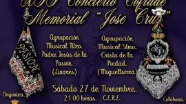 imagen cartel Concierto Cofrade José Cruz, noviembre 2021