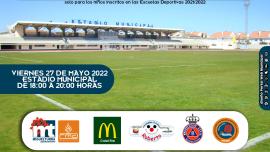 imagen cartel fin Escuelas Deportivas 2021-2022