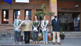 imagen ofrenda floral al Cristo Misericordia, mayo 2022