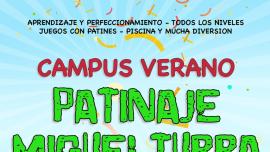 cartel Campus de Verano de patinaje 2022