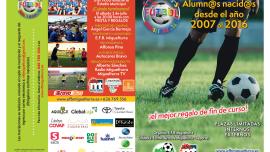 folleto Campus de Fútbol Miguelturra 2022, pagina 1
