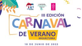 Cartel carnaval de verano 2022