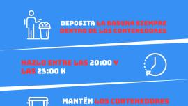 campaña concienciación limpieza, julio 2022