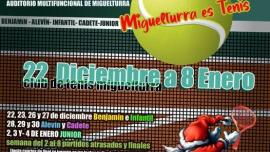 torneo navidad club tenis miguelturra, diciembre 2022