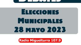 evento debates Elecciones Municipales 2023