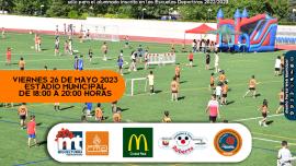 cartel fin escuelas deportivas 2022-2023