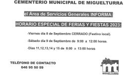 horarios cementerio ferias 2023