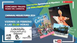 streaming concurso trajes museo carnaval 2024