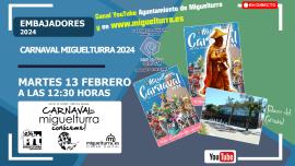 embajadores del Carnaval 2024, pantallazo