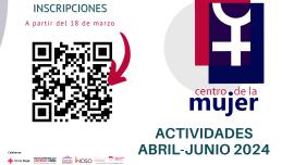  cursos centro de la mujer marzo 2024