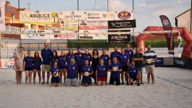 imagen de equipo vóley playa, Miguelturra julio 2024