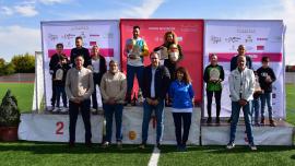 Ganadores de la media maratón Miguelturra noviembre 2024
