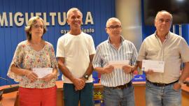 Donación recaudación diccionario churriego, Miguelturra julio 2025